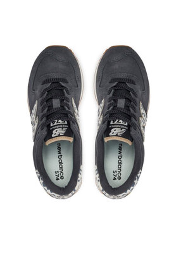 New Balance Sneakersy WL574XE2 Czarny. Kolor: czarny. Materiał: skóra. Model: New Balance 574