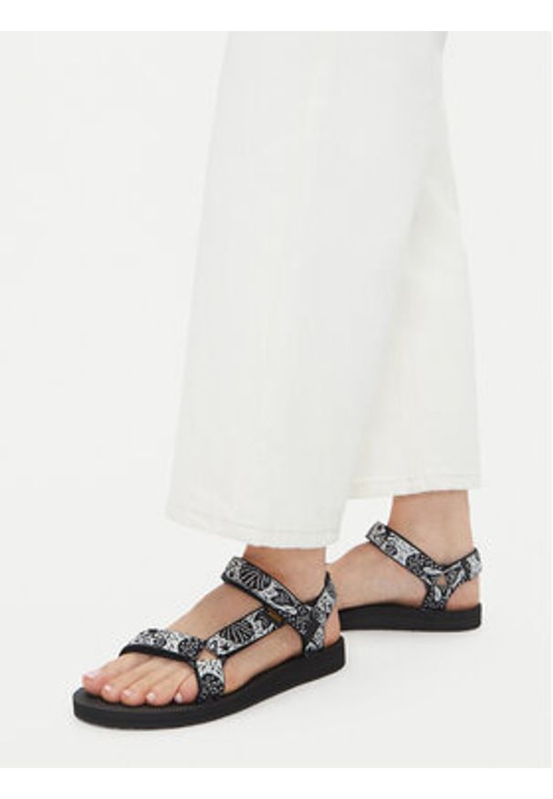 Teva Sandały Original Universal 1003987 Czarny. Kolor: czarny. Materiał: materiał