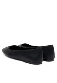 DKNY Baleriny K3522764 Czarny. Kolor: czarny. Materiał: skóra #5