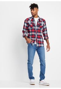 bonprix - Dżinsy ze stretchem Slim Fit Straight. Kolor: niebieski #3