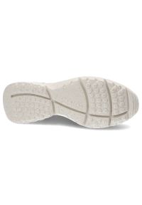 Beżowe Sneakersy Hispanitas Wygodne Buty Damskie. Kolor: beżowy. Materiał: materiał, skóra. Szerokość cholewki: normalna #3