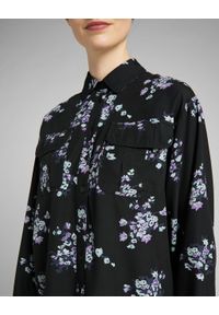 Lee - LEE FLORAL BLOUSE DAMSKA KOSZULA DŁUGI RĘKAW BLACK L49UXM01. Długość rękawa: długi rękaw. Długość: długie #4