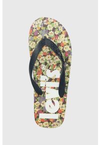 Levi's® - Levi's japonki Dixon Poster kolor granatowy D6565.0009. Okazja: na spotkanie biznesowe. Kolor: niebieski. Styl: biznesowy. Szerokość buta: średnie #3