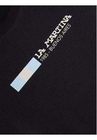 La Martina T-Shirt YMR314 JS206 Czarny Regular Fit. Kolor: czarny. Materiał: bawełna #2