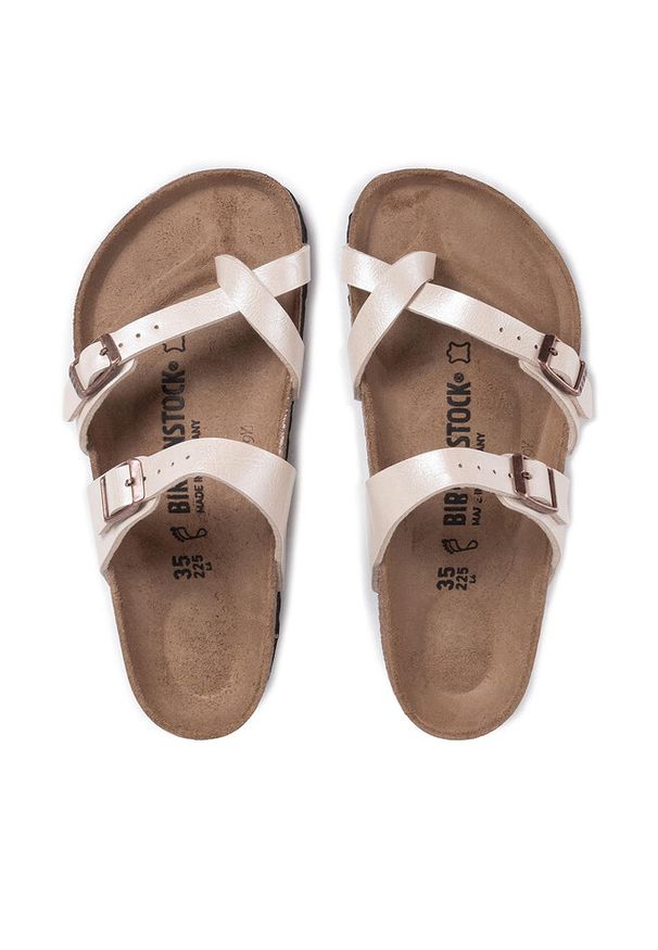 Japonki Birkenstock. Kolor: beżowy