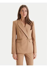 Marciano Guess Marynarka 6RGN06 9373Z Beżowy Regular Fit. Kolor: beżowy. Materiał: syntetyk #1