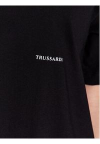 Trussardi Jeans - Trussardi T-Shirt Greyhound Backprint 56T00559 Czarny Relaxed Fit. Kolor: czarny. Materiał: bawełna #4