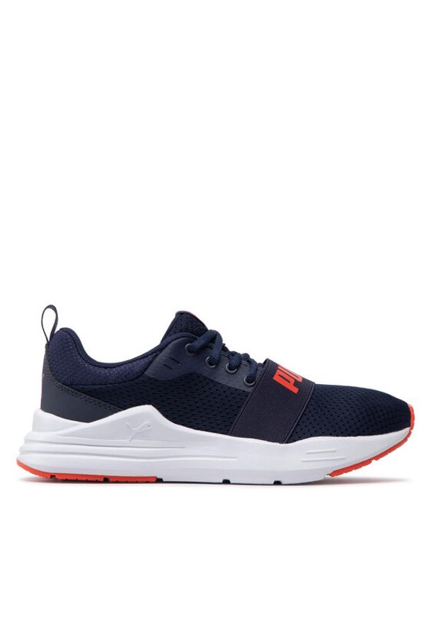 Puma Sneakersy Wired Run Ps 374214 21 Granatowy. Kolor: niebieski. Materiał: materiał. Sport: bieganie