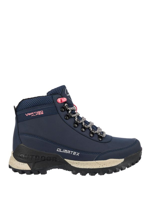 Aulp - Buty trekkingowe damskie AULP EVEREST wodoodporne oddychające. Kolor: niebieski. Styl: sportowy