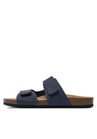 Geox Klapki U Sandal Ghita U359VA 00032 C4002 Granatowy. Kolor: niebieski