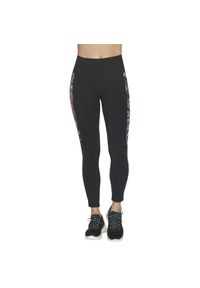 skechers - Leginsy fitness damskie Ultraviolet High Waisted Full Length Legging. Kolor: czarny. Materiał: nylon, elastan. Sport: fitness