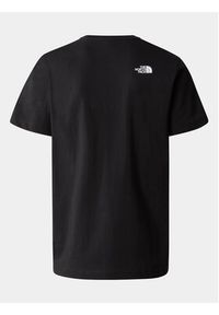 The North Face T-Shirt Woodcut Dome NF0A87NX Czarny Regular Fit. Kolor: czarny. Materiał: bawełna #7