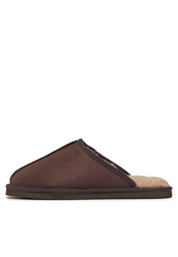Jack & Jones Kapcie Jfwdudely 12187558 Brązowy. Kolor: brązowy. Materiał: materiał