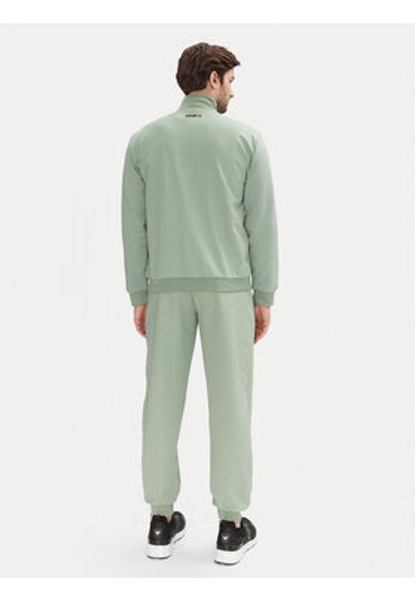 EA7 Emporio Armani Dres 7M000554 AF13526 U9024 Zielony Regular Fit. Kolor: zielony. Materiał: syntetyk