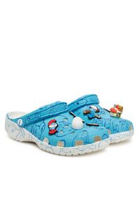 Crocs Klapki Smurfs Classic Clog 210820 Kolorowy. Wzór: kolorowy #2