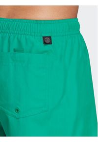 Adidas - adidas Szorty kąpielowe Logo CLX Short Length Swim Shorts HT2125 Zielony Regular Fit. Kolor: zielony. Materiał: syntetyk #2