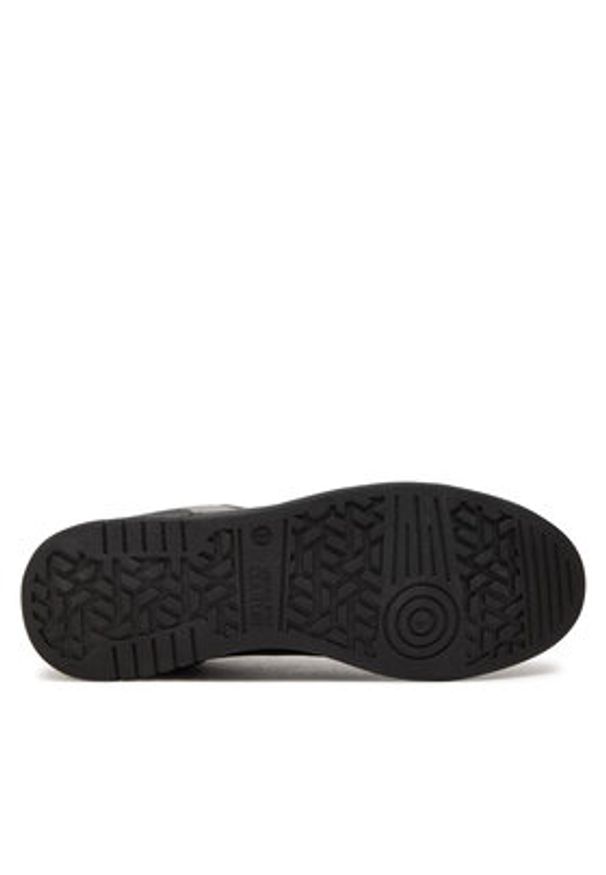 Versace Jeans Couture Sneakersy 77YA3SD4 ZP349 Czarny. Kolor: czarny. Materiał: skóra