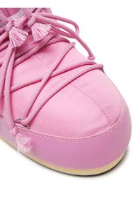 Moon Boot Śniegowce 80D1409340 Różowy. Kolor: różowy. Materiał: skóra