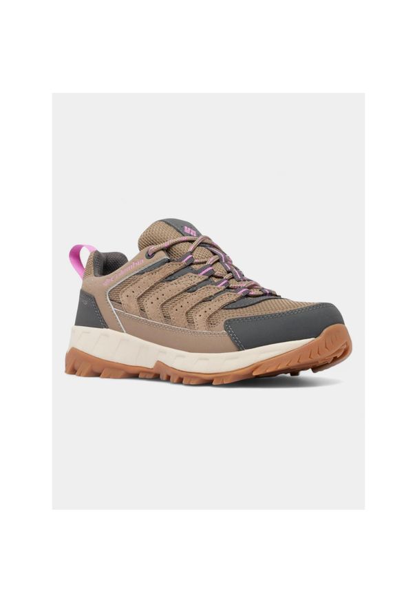 columbia - Buty turystyczne damskie Columbia Strata Trail Low Wp. Kolor: brązowy. Styl: sportowy