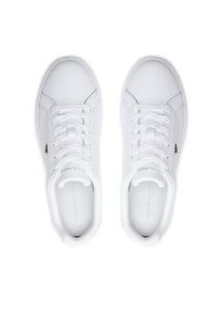 TOMMY HILFIGER - Tommy Hilfiger Sneakersy Flag Court Sneaker FW0FW08072 Biały. Kolor: biały #2