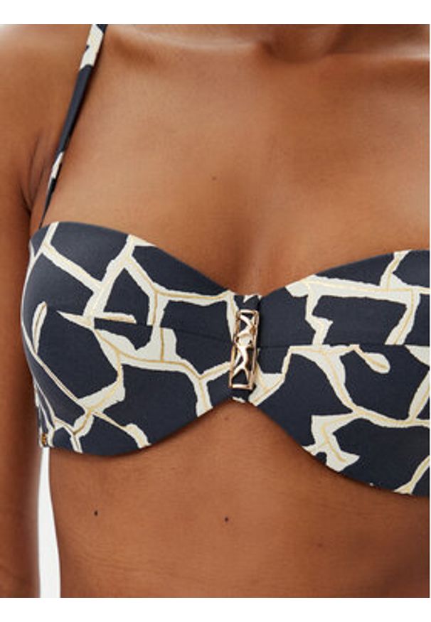 SELMARK - Selmark Góra od bikini BN116 Czarny. Kolor: czarny. Materiał: syntetyk