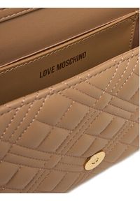 Love Moschino - LOVE MOSCHINO Torebka JC4079PP0NLA0104 Beżowy. Kolor: beżowy. Materiał: skórzane #6
