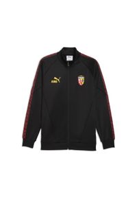 Puma - Męska kurtka RC Lens KING Anthem PUMA Black Pelé Yellow. Kolor: czarny, wielokolorowy, żółty. Sport: bieganie