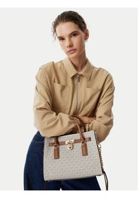 MICHAEL Michael Kors Torebka 30T6GNXS1B Kremowy. Kolor: kremowy. Materiał: skórzane #1