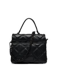 Steve Madden Torebka Bworship SM13001060-BBL Czarny. Kolor: czarny. Materiał: skórzane #5