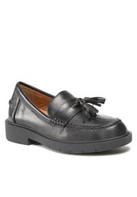 Geox Loafersy D Spherica EC1 CD26QRC 00043 C9999 Czarny. Kolor: czarny. Materiał: skóra #5