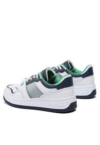 Tommy Jeans Sneakersy Basket Mesh EM0EM01166 Biały. Kolor: biały. Materiał: skóra #3