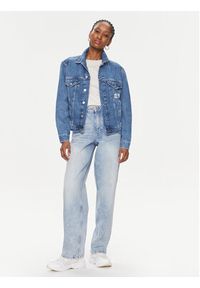 Calvin Klein Jeans Kurtka jeansowa J20J222788 Niebieski Regular Fit. Kolor: niebieski. Materiał: bawełna