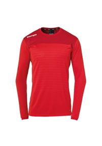 KEMPA - bluza z długim rękawem emotion Kempa. Kolor: czerwony. Długość rękawa: długi rękaw. Długość: długie. Sport: piłka ręczna #1