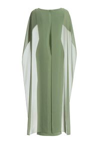 Swing Sukienka wieczorowa 5AK11900 Zielony Regular Fit. Kolor: zielony. Materiał: syntetyk. Styl: wizytowy #3