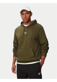Reebok Bluza Babb RK25550CCM Zielony ciemny Regular Fit. Kolor: zielony. Materiał: bawełna #1