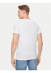 VERSACE - Versace T-Shirt Medusa AUU01005 Biały Slim Fit. Kolor: biały. Materiał: bawełna #5