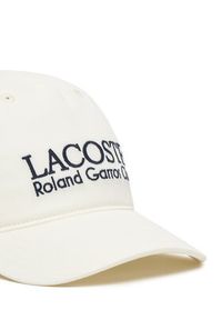 Lacoste Czapka z daszkiem RK0378 Biały. Kolor: biały. Materiał: bawełna #2