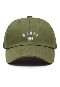Makia Czapka z daszkiem Brand U82071 Zielony. Kolor: zielony. Materiał: materiał #3