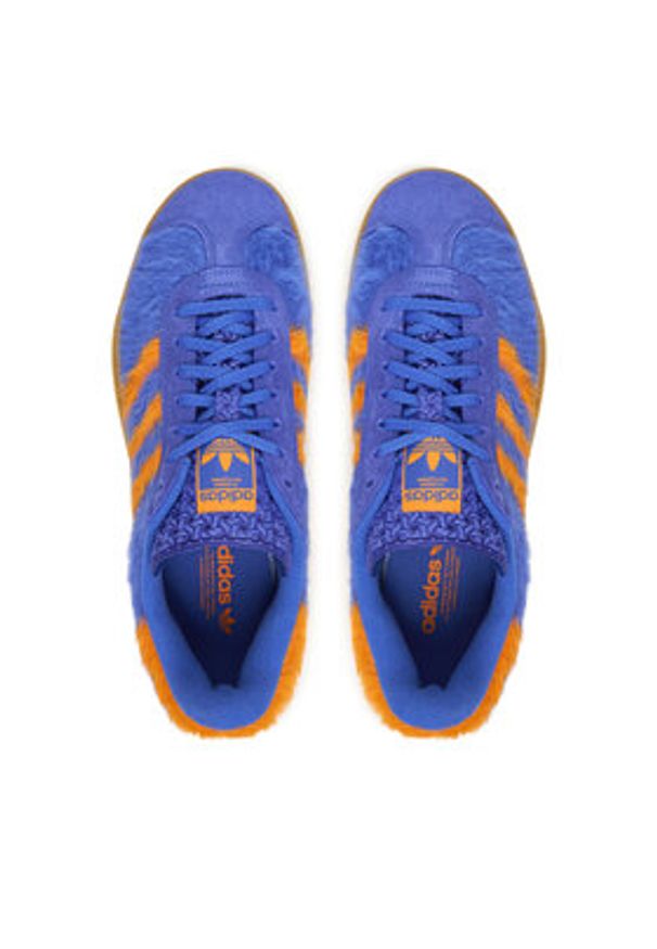 Adidas - adidas Sneakersy Gazelle Bold JS3906 Granatowy. Kolor: niebieski. Materiał: zamsz, skóra. Model: Adidas Gazelle