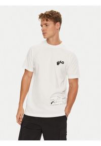 OFF-WHITE - Off-White T-Shirt OMAA027T22JER0010110 Biały Regular Fit. Kolor: biały. Materiał: bawełna #1