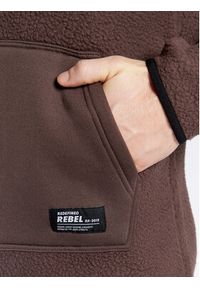 Redefined Rebel Bluza Elmer 203012 Brązowy Regular Fit. Kolor: brązowy. Materiał: syntetyk #5
