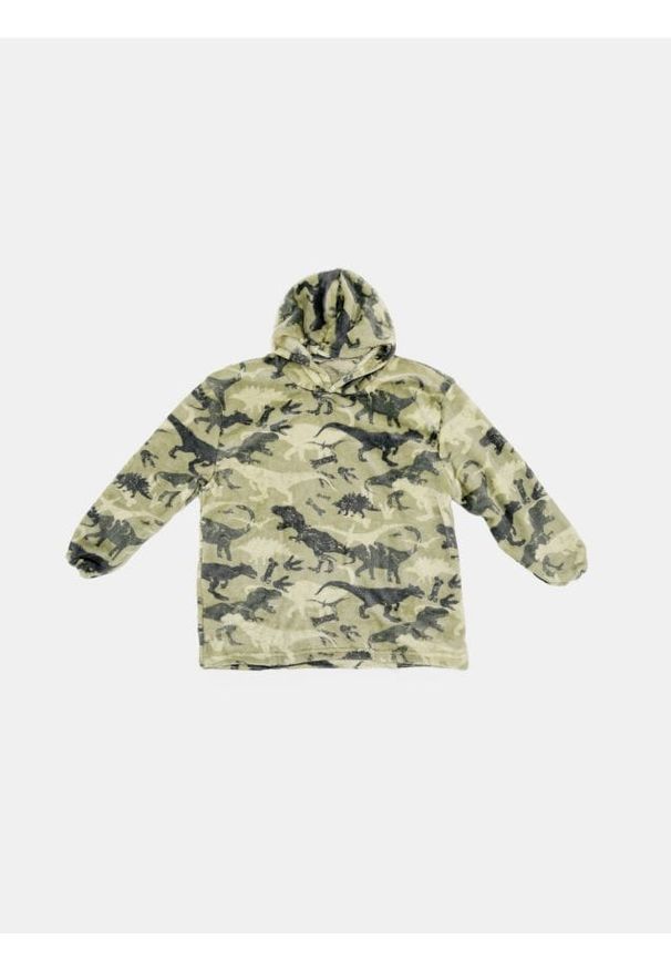 Sinsay - Bluza snuddie - zielony. Kolor: zielony