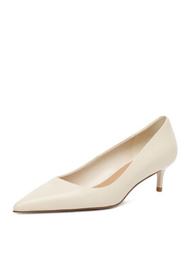 Gino Rossi - GINO ROSSI Czółenka EO-ELLA-V1569-05-2 Écru. Materiał: skóra