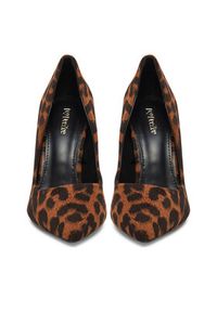 DeeZee Szpilki AB-4503-1 Brązowy. Kolor: brązowy. Materiał: materiał. Obcas: na szpilce #4