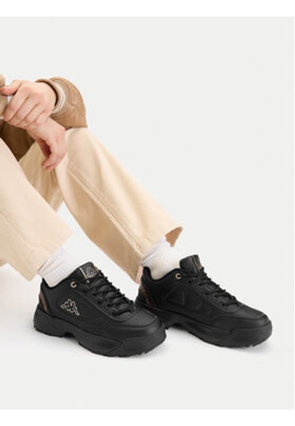 Kappa Sneakersy CEO-SS24-3CK06 Czarny. Kolor: czarny. Materiał: materiał