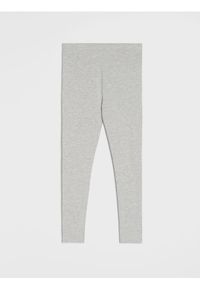 Sinsay - Bawełniane legginsy basic - szary. Kolor: szary. Materiał: bawełna #1