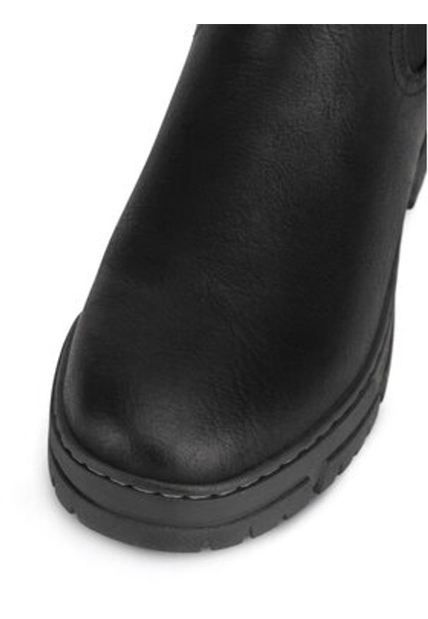 Go Soft Botki WS6385-01 Czarny. Kolor: czarny. Materiał: materiał