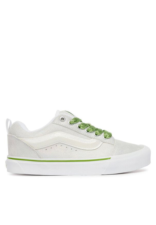 Vans Tenisówki Knu Skool VN000D6ZBMC1 Biały. Kolor: biały. Materiał: skóra, zamsz