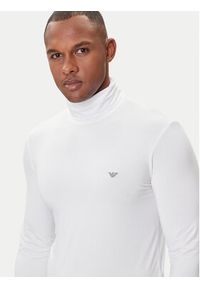 Emporio Armani Underwear Golf EM000388 AF14988 U0002 Biały Slim Fit. Typ kołnierza: golf. Kolor: biały #5