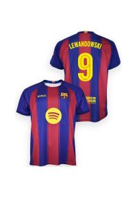 Replika koszulki domowej FC Barcelona 25-26 Premium - Lewandowski 9. Kolor: niebieski. Wzór: napisy. Sport: piłka nożna #1